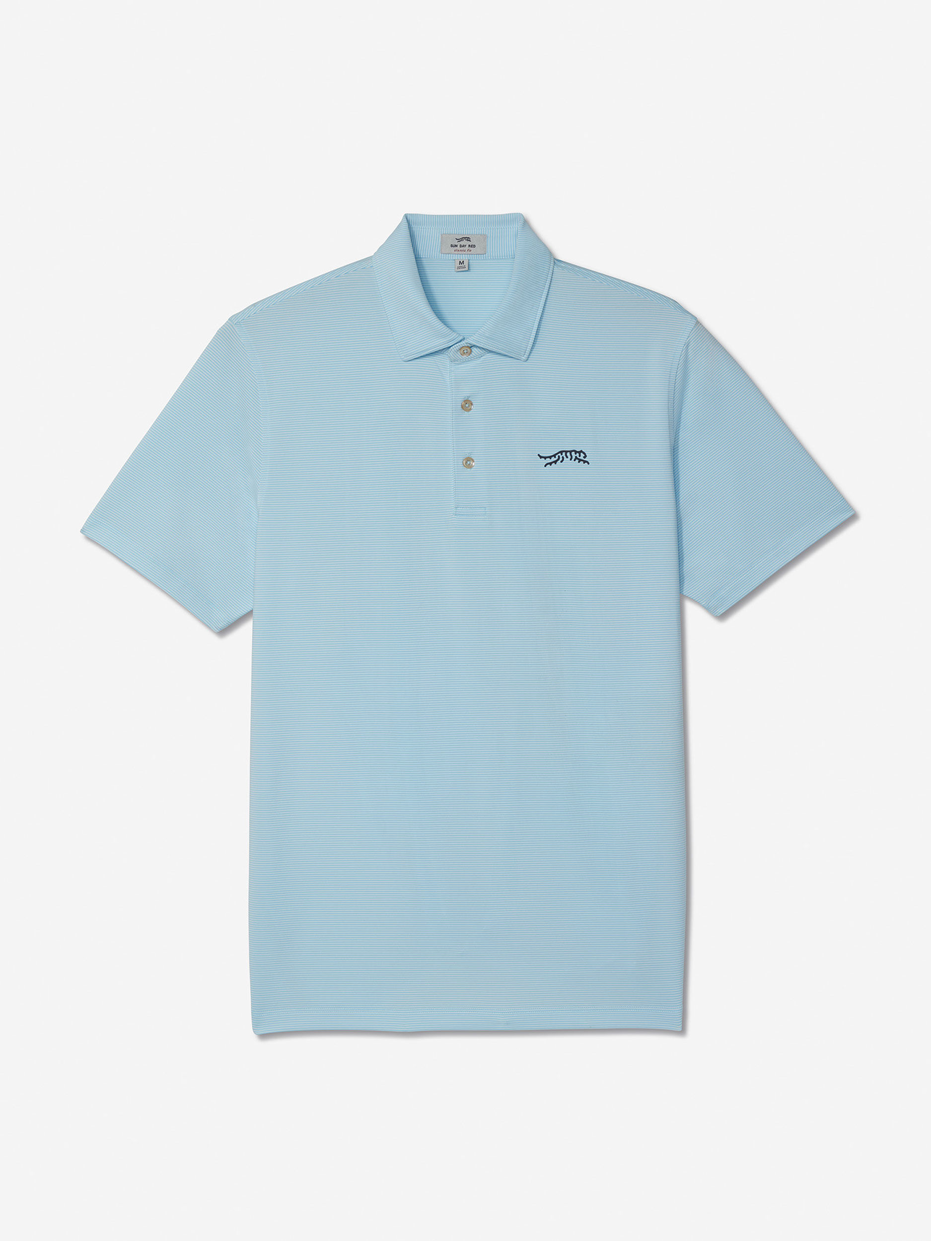 Sun Day Red Classic Stripe Polo Valkoinen Sininen Raidallinen | 0142-YMDLN