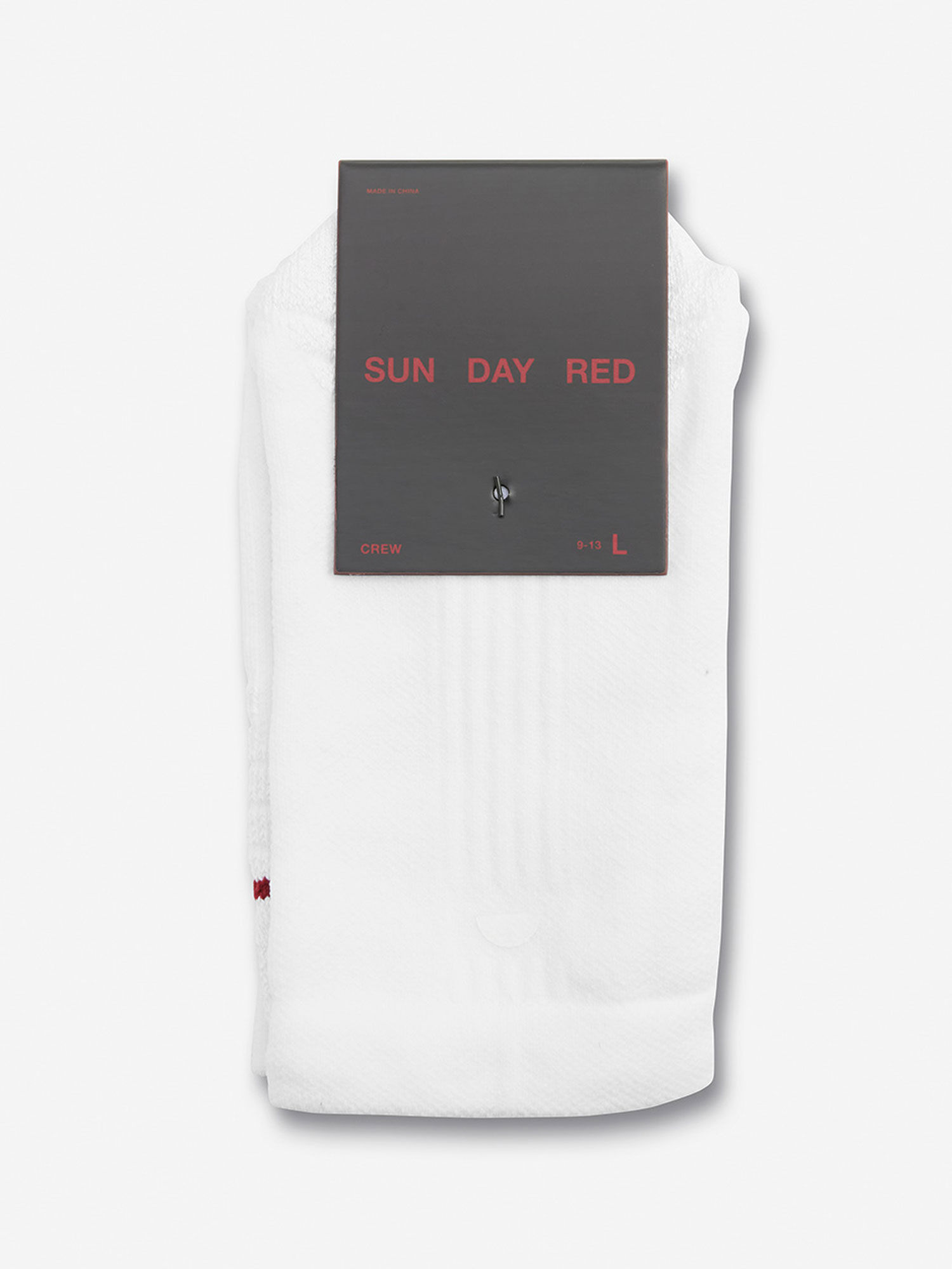 Sun Day Red Cypress Grip Crew Sock | 0953-FNKHC