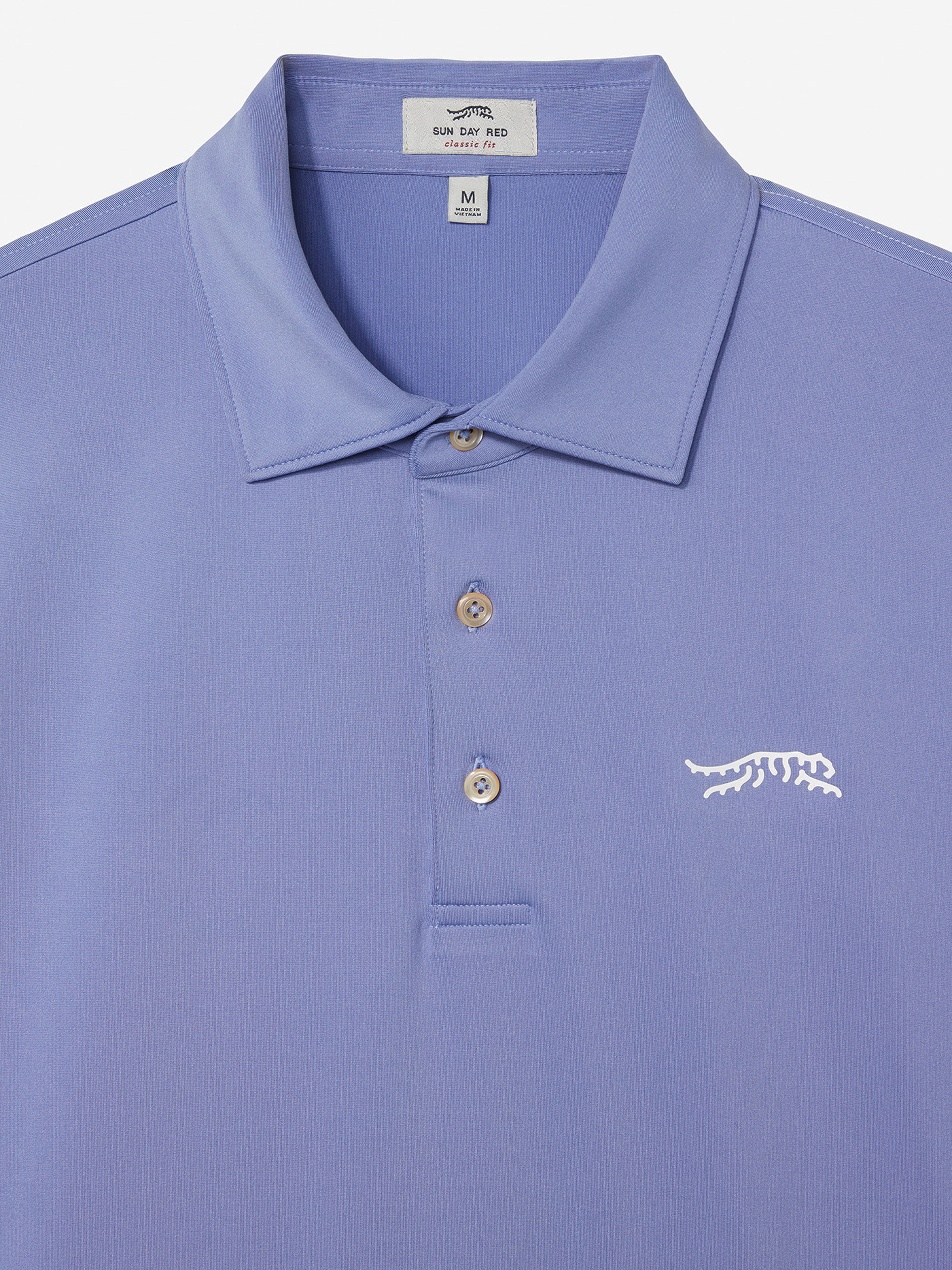 Sun Day Red Fairway Solid Polo Violetit | 5706-OSUCR