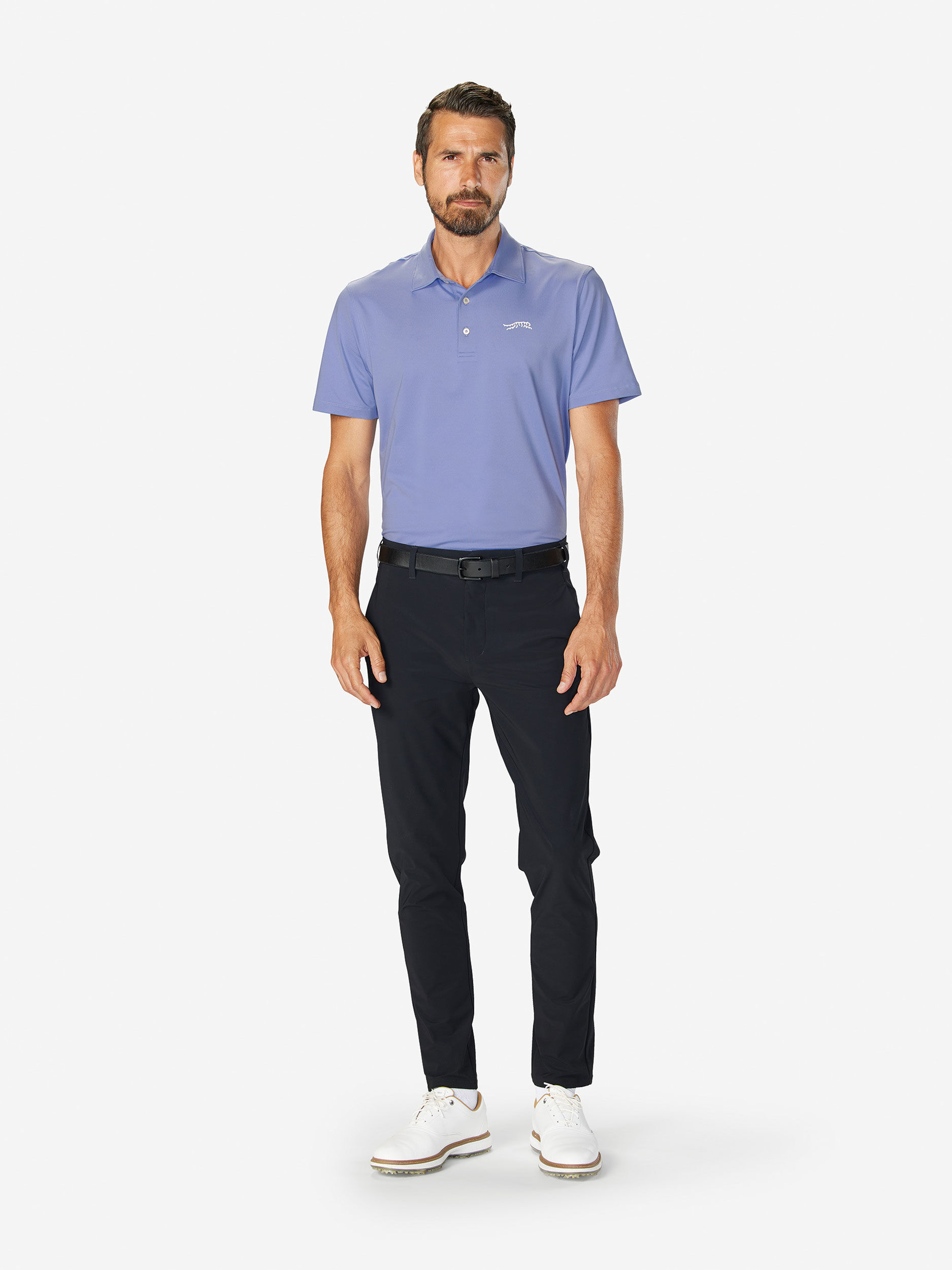 Sun Day Red Fairway Solid Polo Violetit | 5706-OSUCR