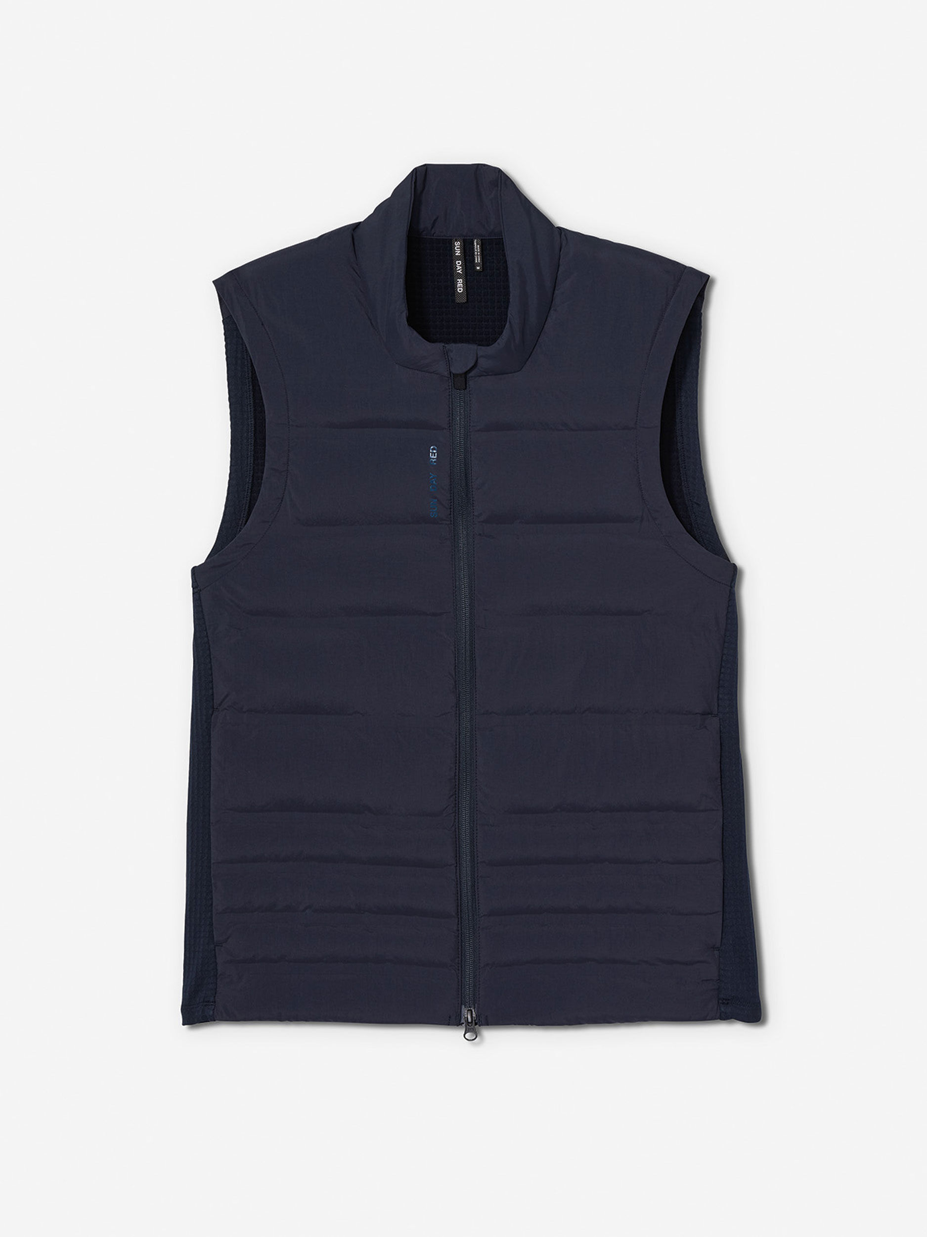 Sun Day Red Insulated Grid Vest Laivastonsininen | 5172-OAWZL