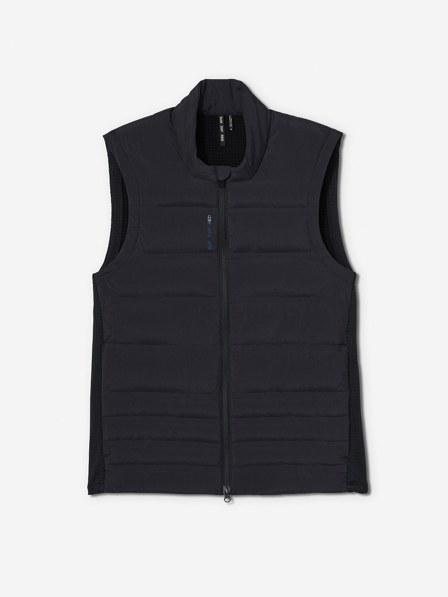 Sun Day Red Insulated Grid Vest Mustat | 0637-XFQIO