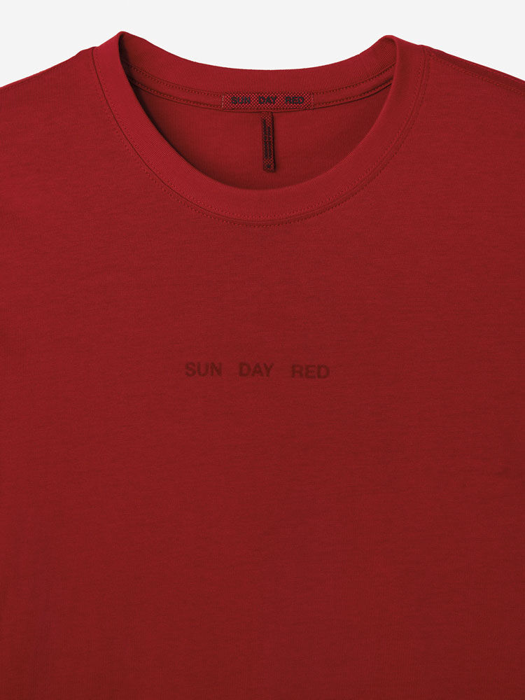 Sun Day Red Long Sleeve Dark Matter T-Shirt Punainen | 4907-XLOTS