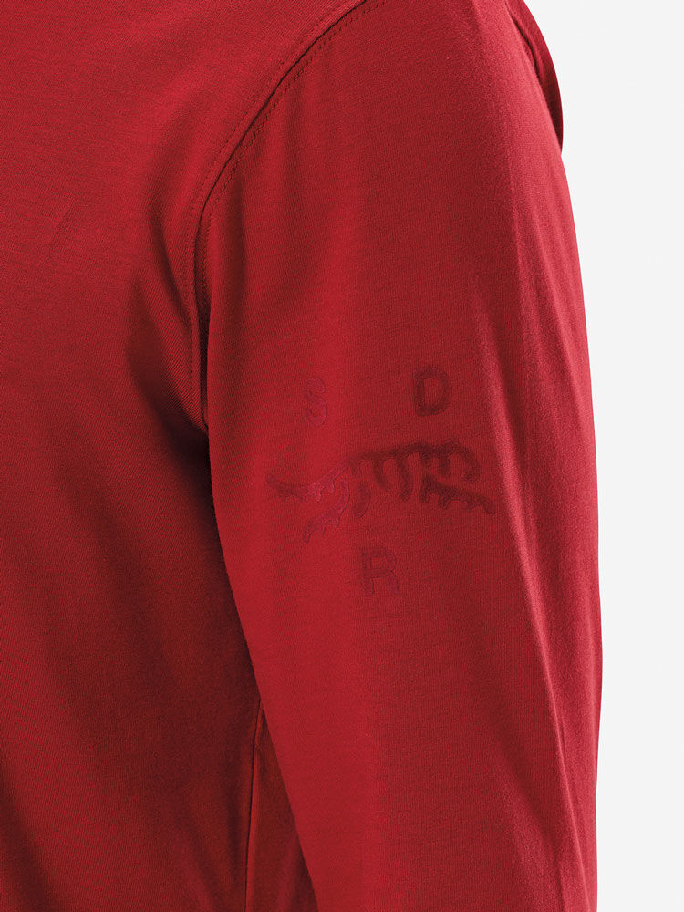 Sun Day Red Long Sleeve Dark Matter T-Shirt Punainen | 4907-XLOTS