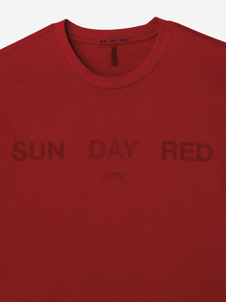 Sun Day Red Long Sleeve Dark Nebula T-Shirt Punainen | 0791-GJRXM