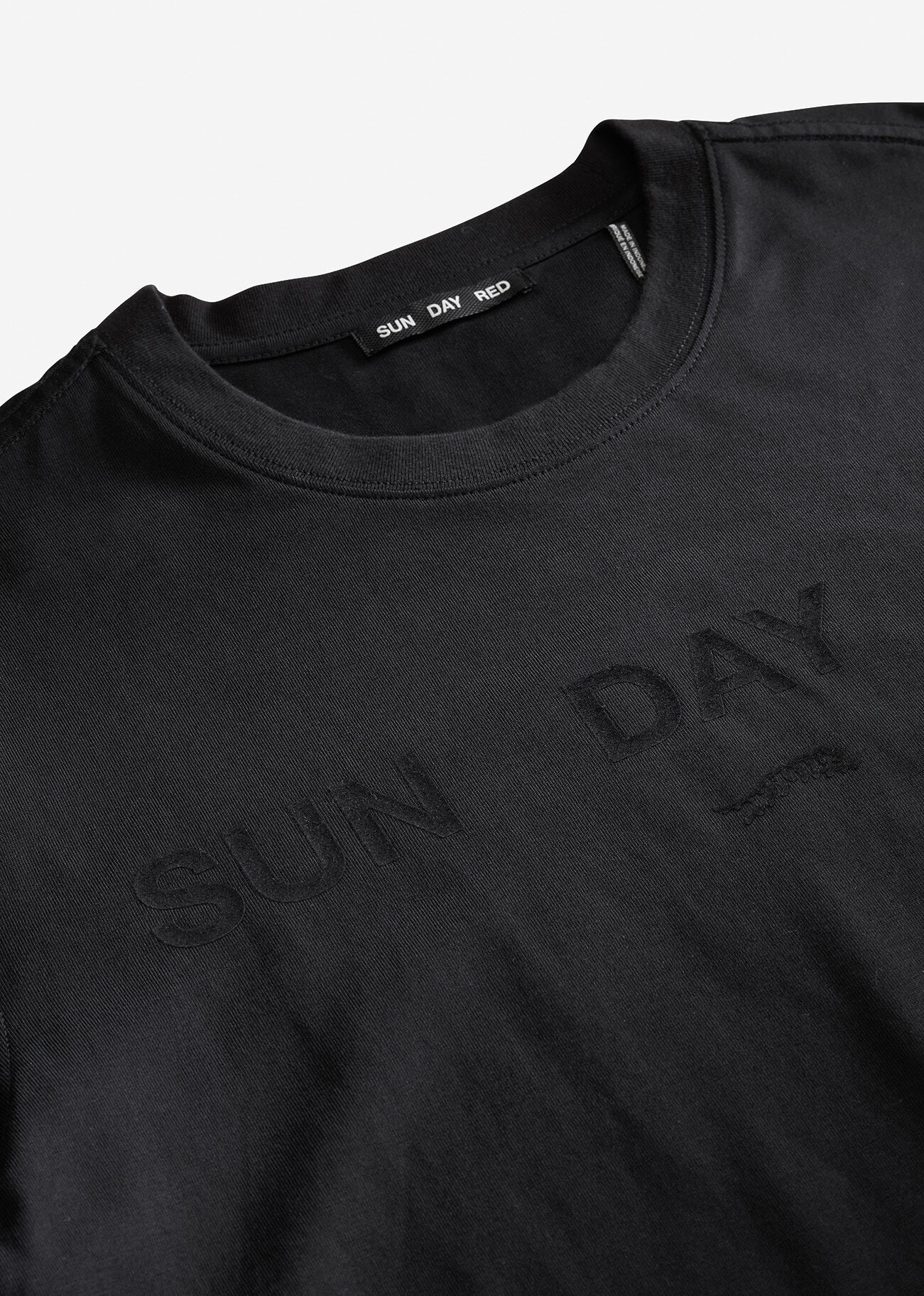 Sun Day Red Long Sleeve Dark Nebula T-Shirt Mustat | 7496-ACYVF