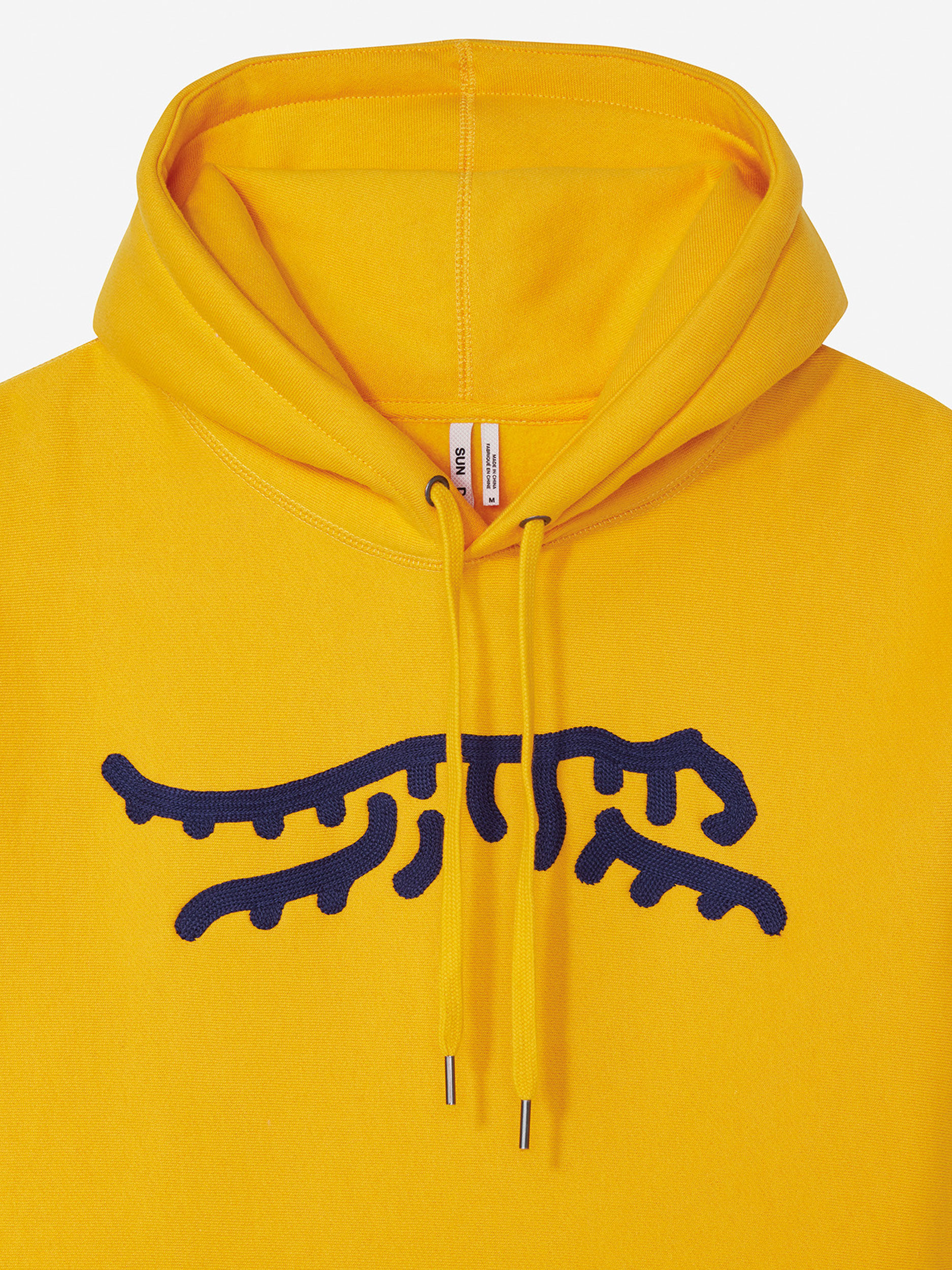 Sun Day Red Luare Chain Stitch Hoodie Gold/Navy | 9358-QBSEK