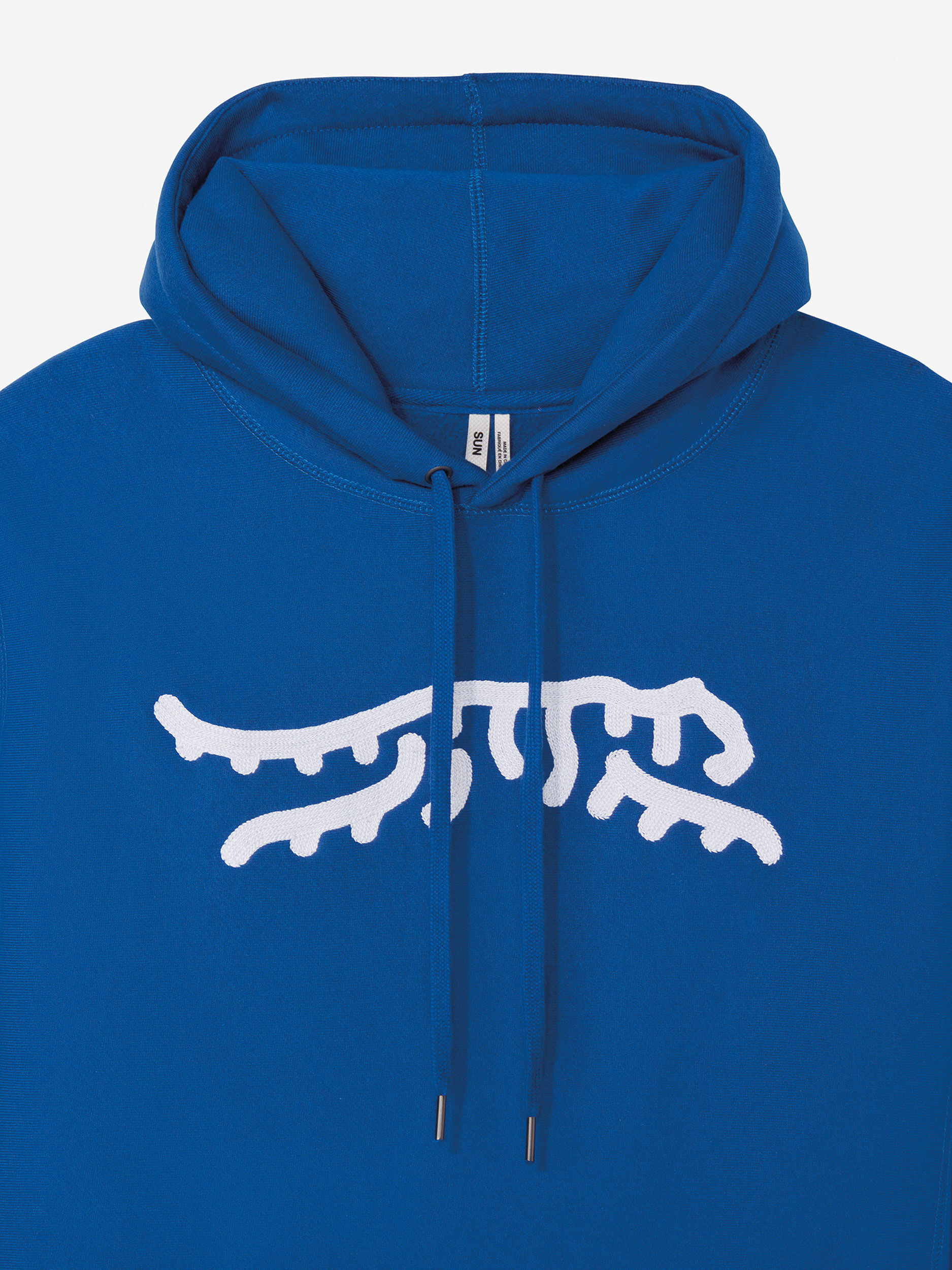 Sun Day Red Luare Chain Stitch Hoodie Royal/White | 3627-ZWQEX