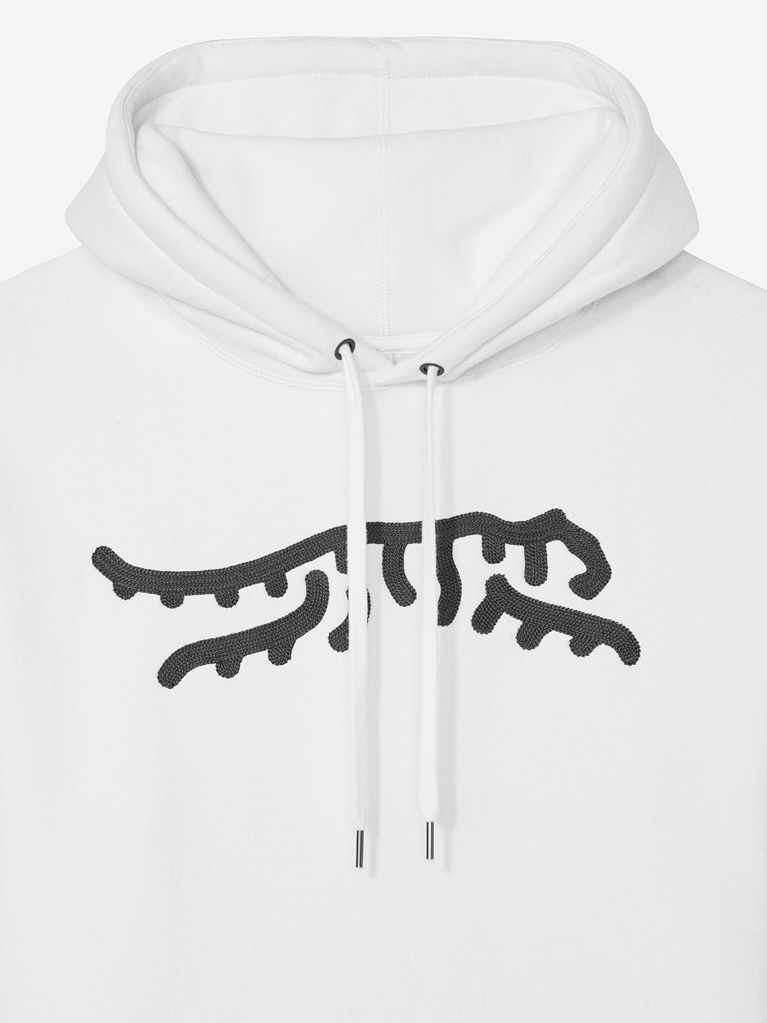 Sun Day Red Luare Chain Stitch Hoodie White/Gray | 7201-BFKOV