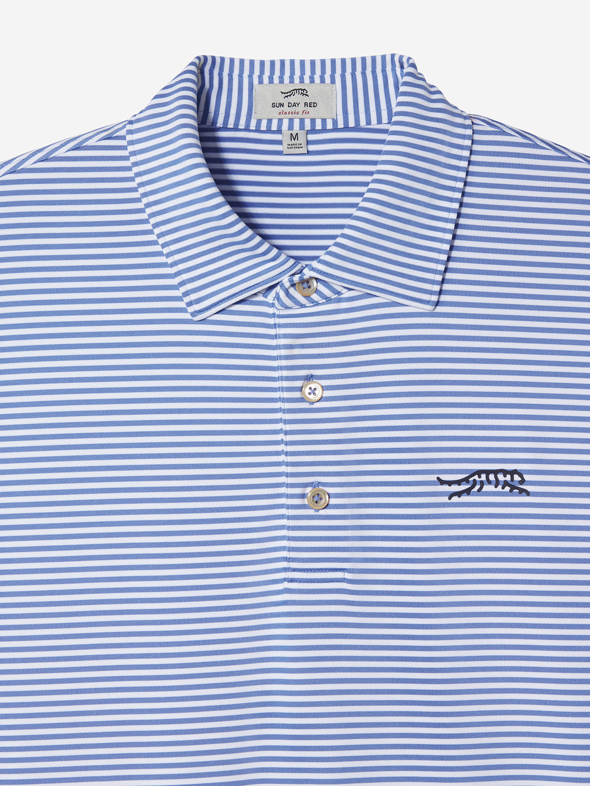 Sun Day Red Monterey Stripe Polo Sininen Raidallinen | 2918-BSHWK