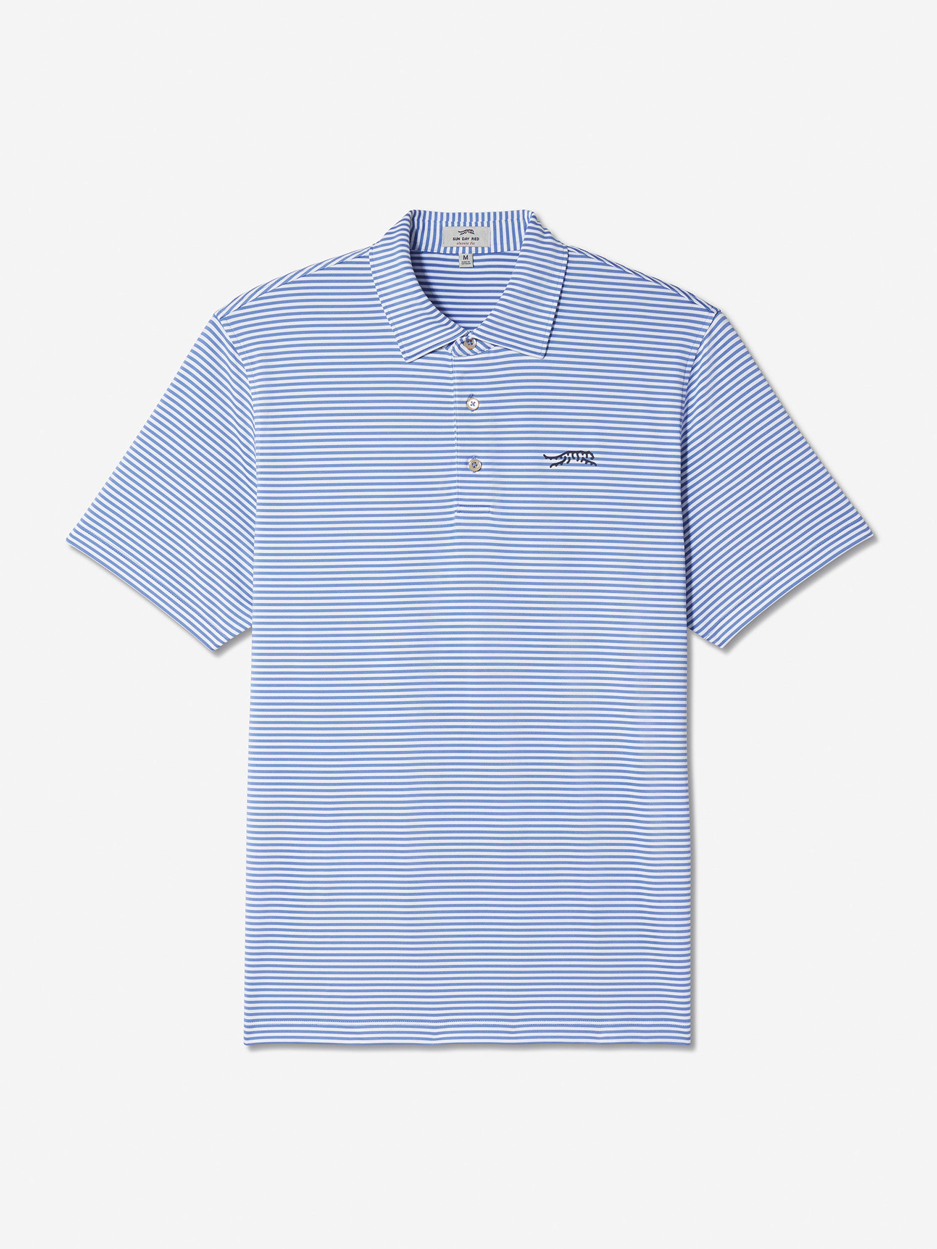 Sun Day Red Monterey Stripe Polo Sininen Raidallinen | 2918-BSHWK