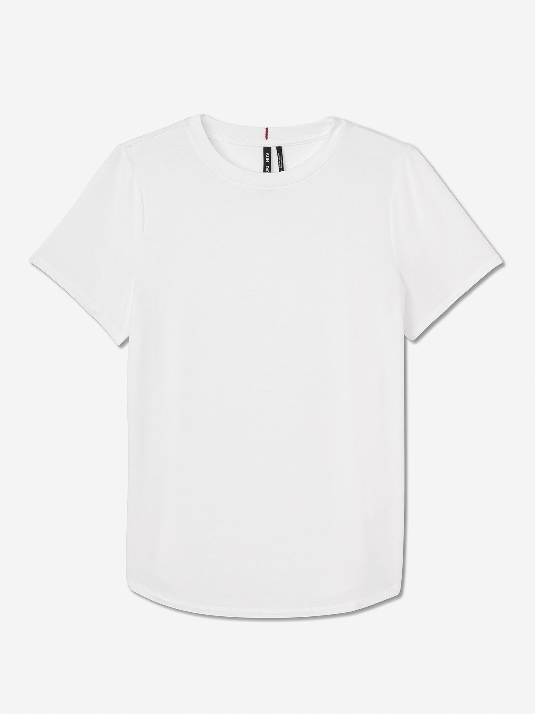 Sun Day Red Performance Mini Icon T-Shirt Valkoinen | 7142-BVTGQ