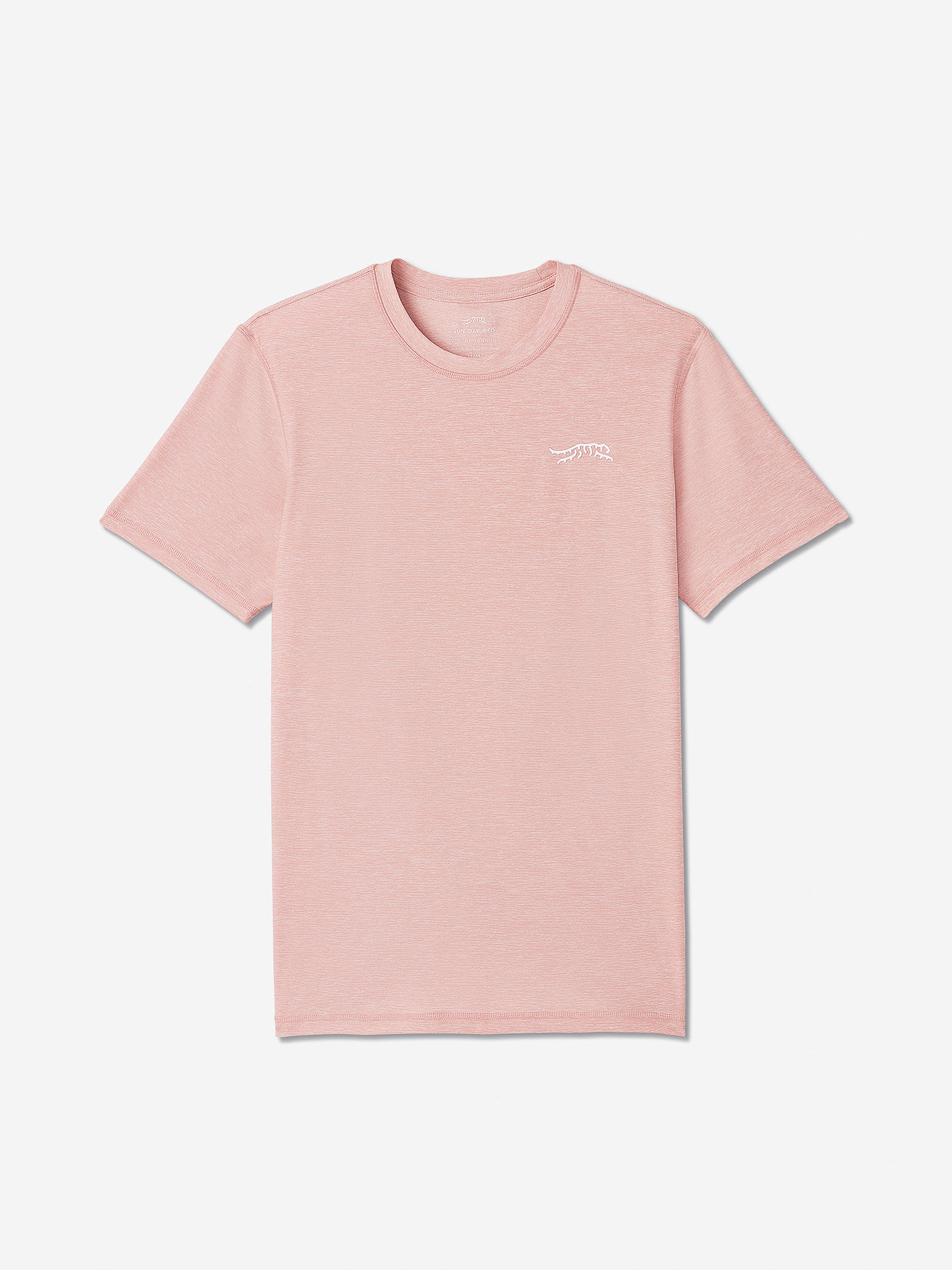 Sun Day Red Performance Short Sleeve Tech Tee Pinkki | 6534-NUKLM