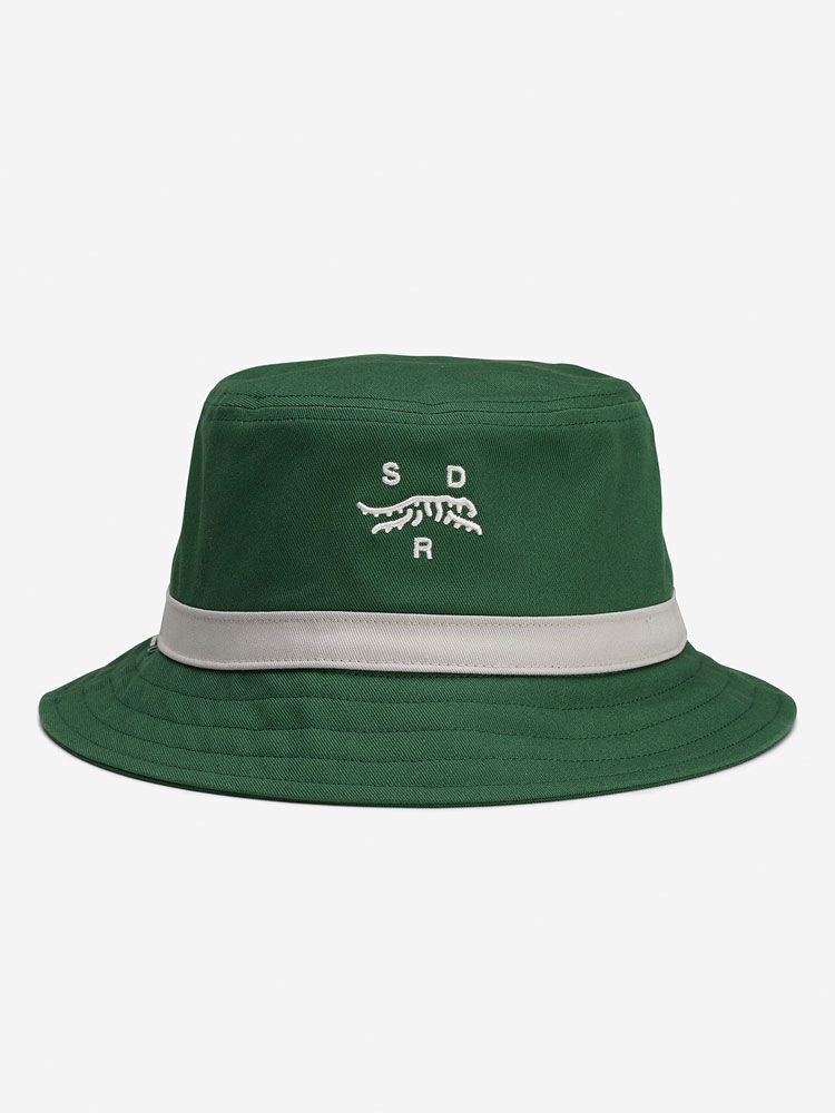 Sun Day Red Pines Twill Bucket Hat Pine/Needle | 9781-NYGAK