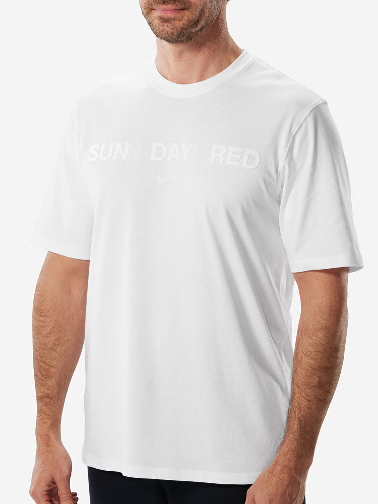 Sun Day Red SunDay T-Shirt Valkoinen | 1538-IOWZE