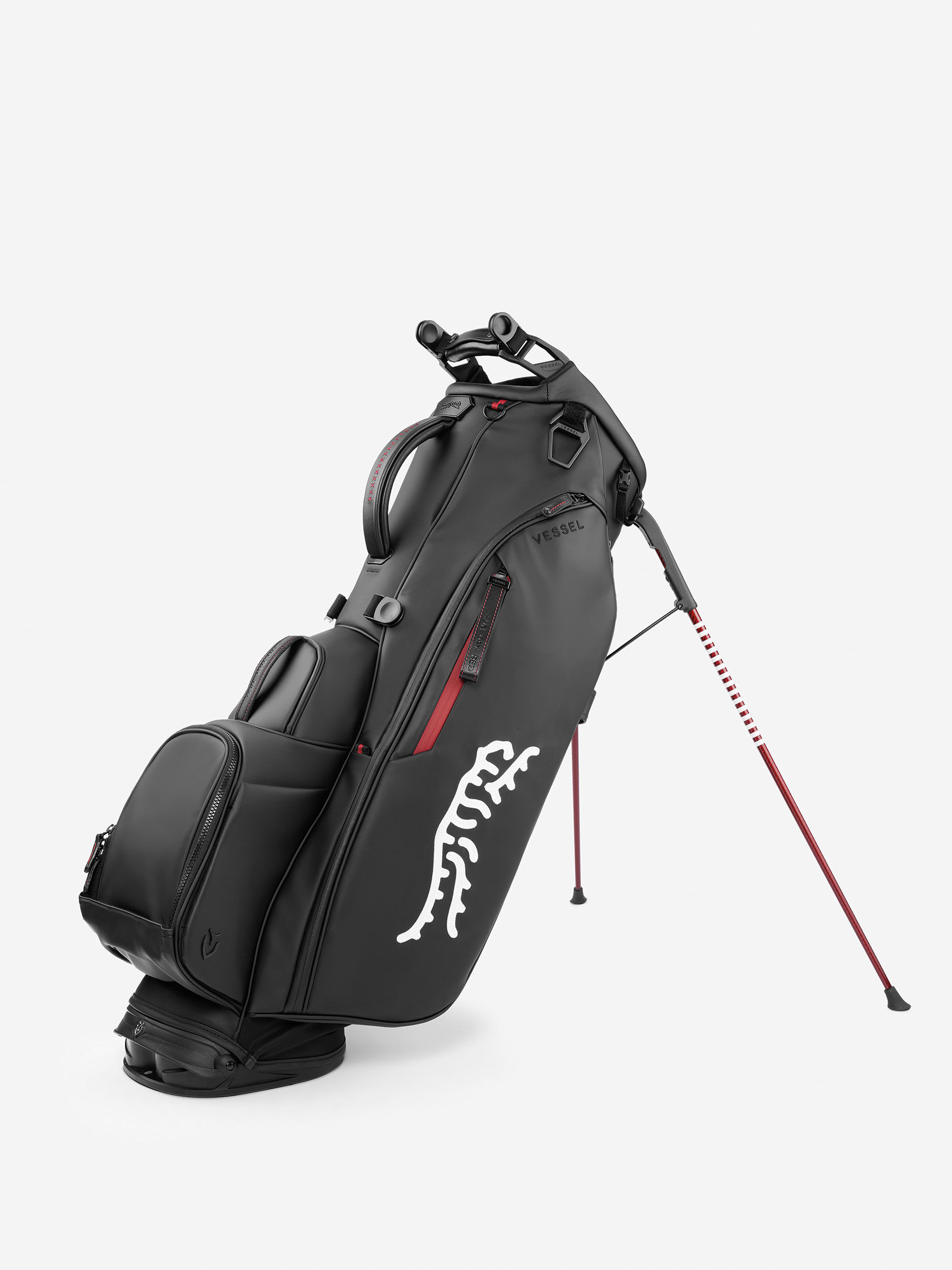 Sun Day Red Sun Day Red x Vessel Player V 6-Way Stand Bag Mustat | 2813-EFPVZ